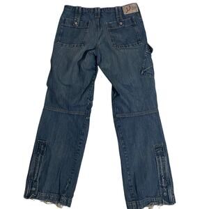 Armani Jeans Y2K Baggy Cargo Denim Made in Romania